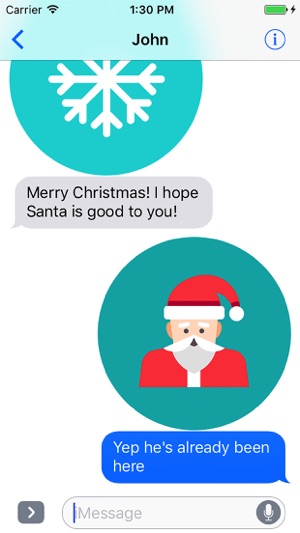 Round Christmas Stickers(圖3)-速報App