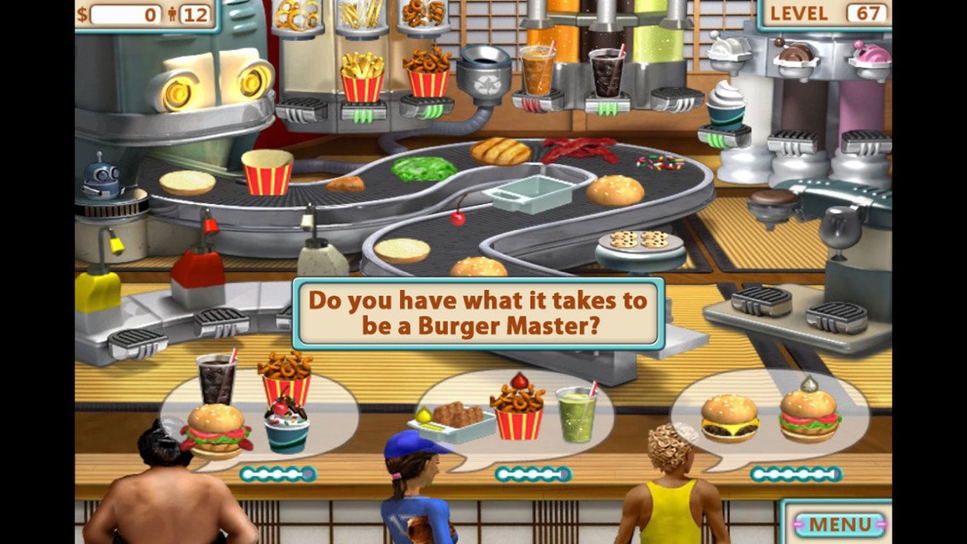 burger shop online