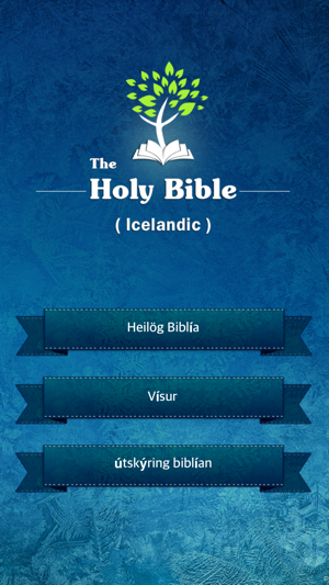 Heilog Biblia Icelandic Bible