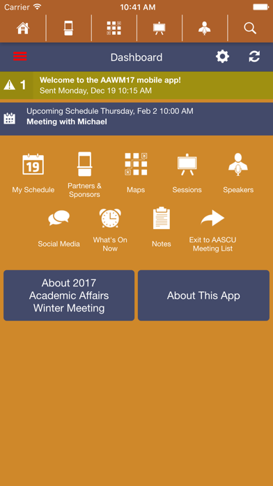 AASCU Meetings screenshot 2