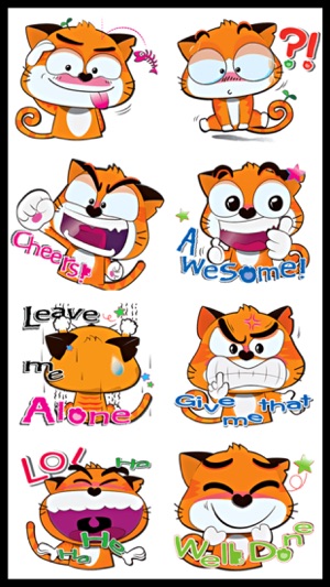 Ginger Cat Sticker Pack(圖2)-速報App