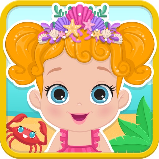 Baby Caring - Baby Lilly's Fun Beach Games icon