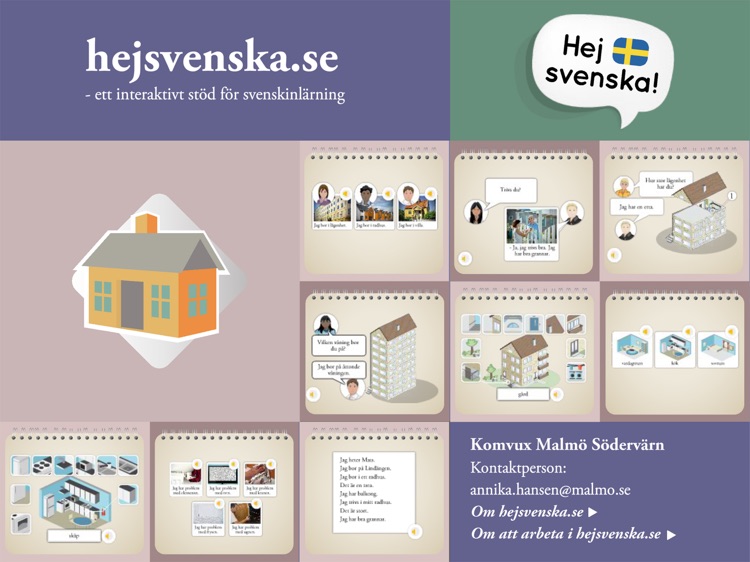 Hej Bostad för Ipad