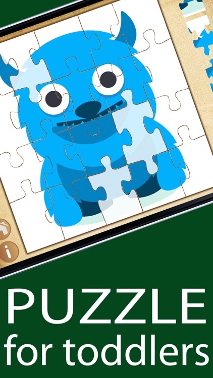 Monsters Puzzles Games for Toddlers Kids