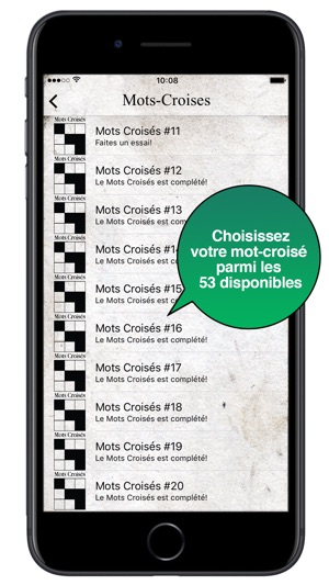 Mots-Croisés Classiques(圖2)-速報App