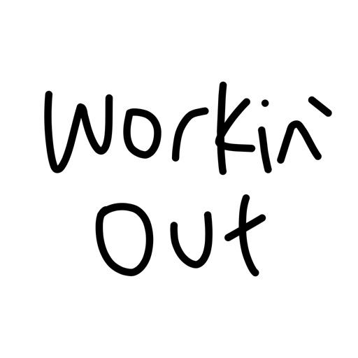 Workout sticker, gym fitness stickers for iMessage icon