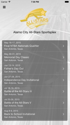 Alamo City All-Stars Sportsplex(圖1)-速報App