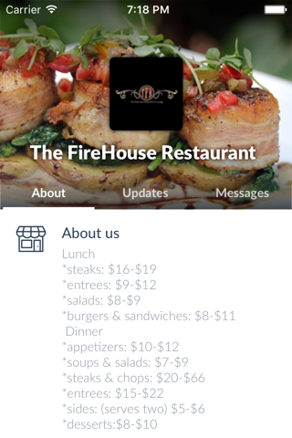 The FireHouse Restaurant by AppsVillage screenshot 3