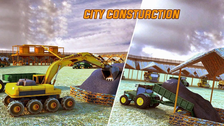 City Road Construction Truck Loader Simulator screenshot-4