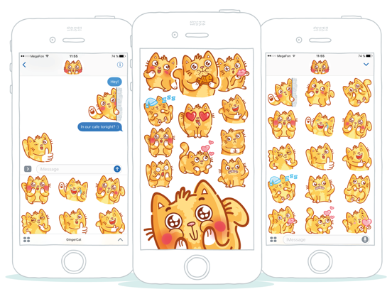 Cat stickers for iMessage! | App Price Drops