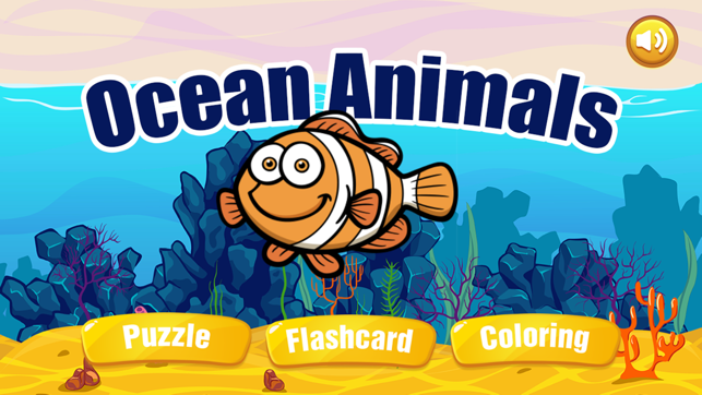 Ocean Animals and Sea For Kids and Toddl