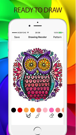 Sketches Color - a relaxing coloring book for kids(圖4)-速報App