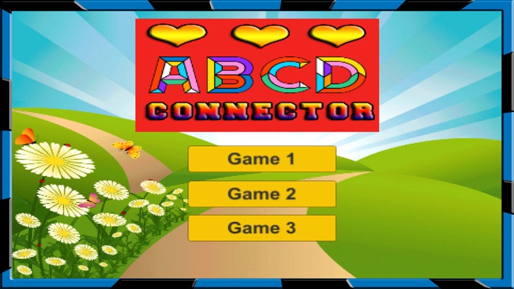 Match the Alphabets – ABCD Connector Game 2017