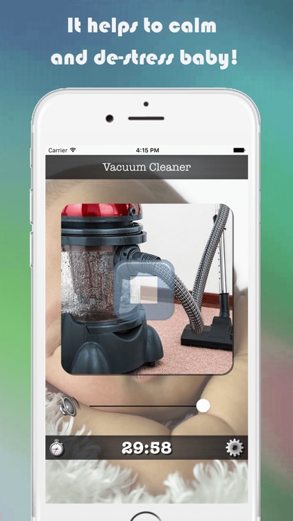 Baby Sleeping Vacuum Cleaner | calming your babies screenshot-3