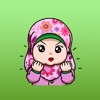 The Muslim Baby Girl Stickers