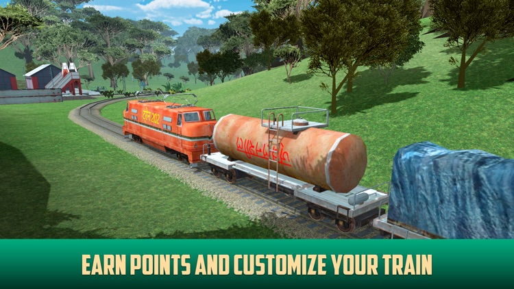 Indian Railway Driver Train Simulator 3D Full screenshot-3