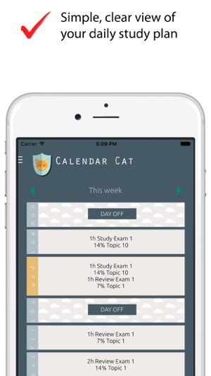 daily study planner