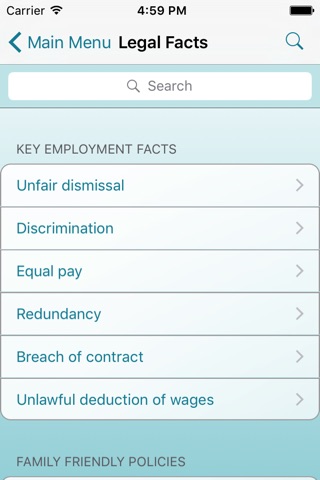 Employment Law Cloud screenshot 2