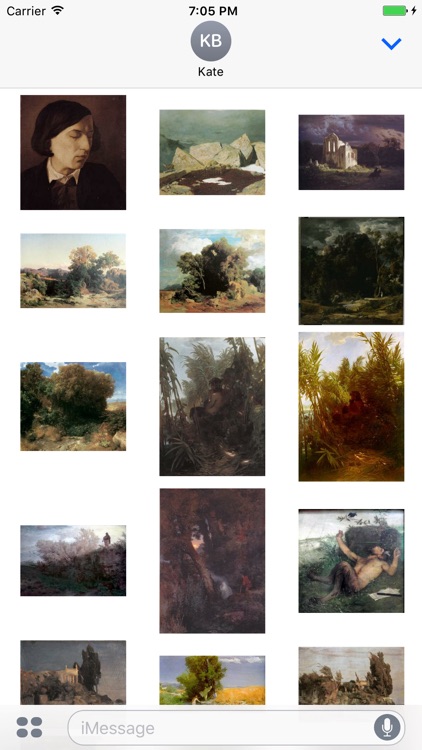 Arnold Bocklin Artworks Stickers