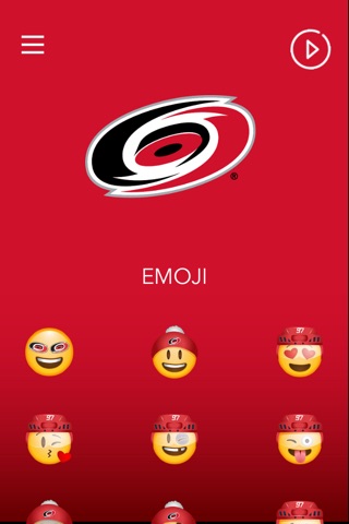 Carolina Hurricanes Emoji screenshot 2