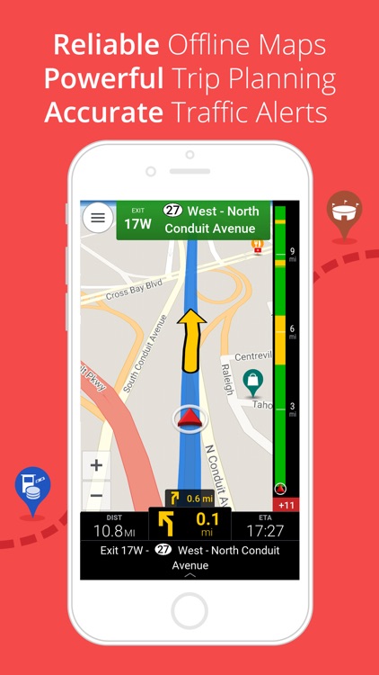 CoPilot USA - GPS Navigation & Offline Maps screenshot-0