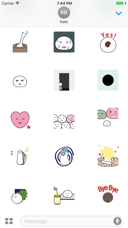 Dumplings Emoji Animation Stickers