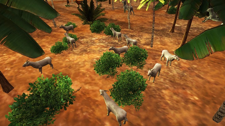 Goat Jungle Simulator - Pet Survival Game screenshot-3