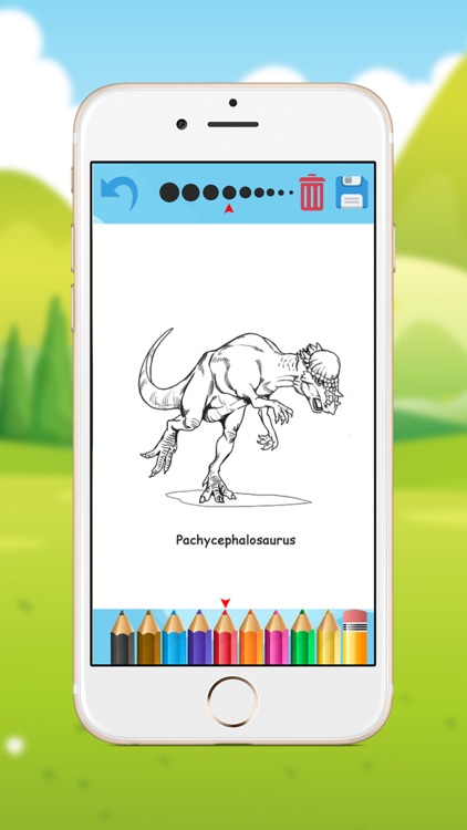 Dinosaur Park Coloring - Colorful Dinos for Kids screenshot-4