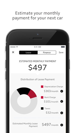 Estimate Lease Payment >> Audi Financial On The App Store Estimate Lease Payment >> Audi Financial On The App Store