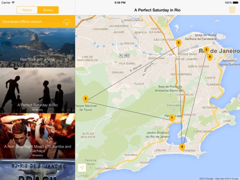 Rio-De-Janeiro Travel Guide and Offline Map screenshot 3