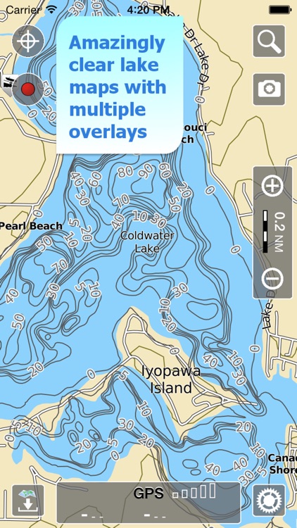 Aqua Map Ohio Lakes HD- GPS Offline Nautical Chart