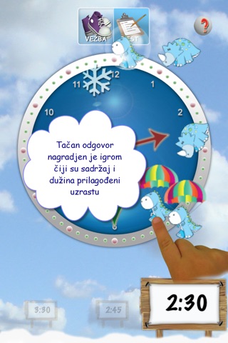 Tick Tock Clock (Serbian) - Learn How to Tell Time screenshot 3