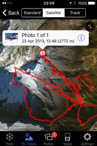 Ski Tracks Lite screenshot 2