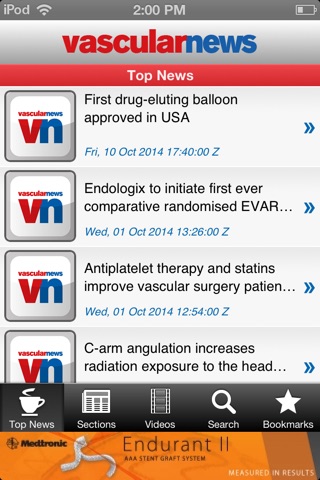 Vascular News screenshot 2