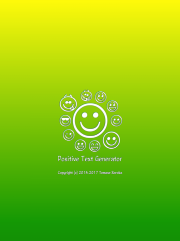Positive Text Generator - náhled