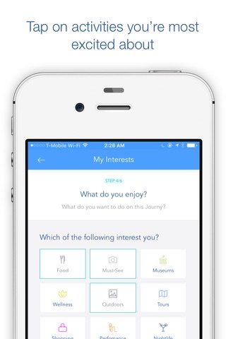 Journy: Custom Travel Planning screenshot 2