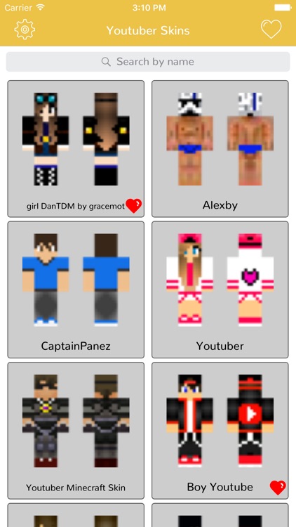 Youtuber Skins for Minecraft PE