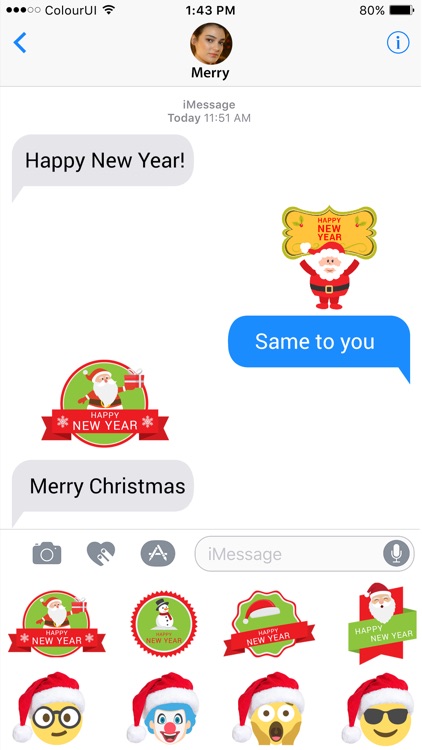 Stickers & Emojis For New Year