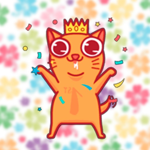 Strange Cats Stickers! icon
