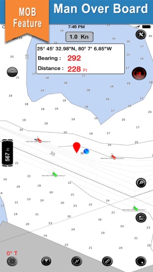 Gulf of Lion Is. sailing chart(圖4)-速報App