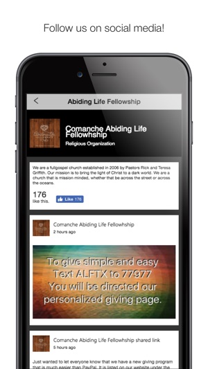 Abiding Life Fellowship(圖2)-速報App