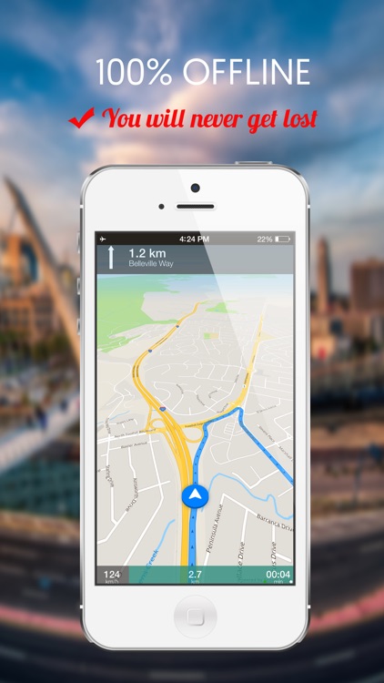 Yokohama, Japan : Offline GPS Navigation