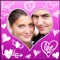 Love Frames helps you create awesome romantic pictures with you and your lover