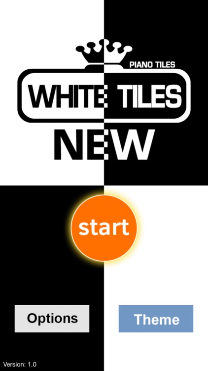 Black White Tiles (New): Piano Tiles Mini Games