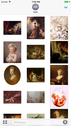Jean Honore Fragonard Artworks Stickers(圖3)-速報App