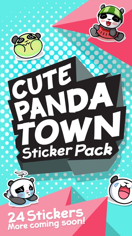 The CHiCHi Panda Sticker Pack by Cute Panda Town