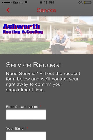 Ashworth Heating & Air screenshot 2