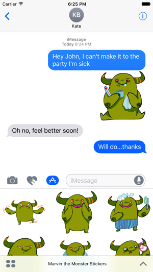 Marvin the Monster Stickers - Ogre emojies!(圖1)-速報App