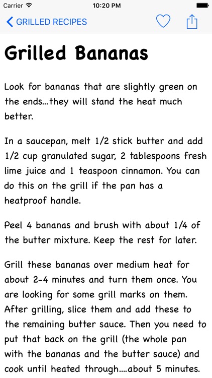Grilled Recipes