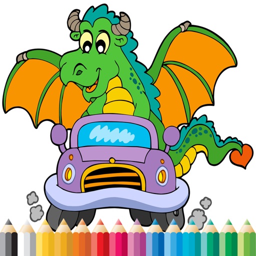 Dragon Coloring Book - Activities for Kid iOS App